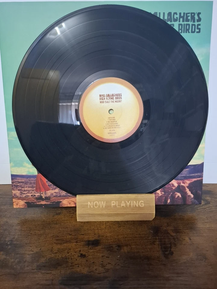 NOEL GALLAGHERS HIGH FLYING BIRDS-WHO BUILT THE MOON, VINYL LP 2017, NM /NM — 第 3/4 张图片