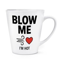 Gift Base Kaffeetasse Latte Becher 12Oz Weiß Keramik Rude Valentinstag