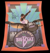 SIGNED MAX WEINBERG BRUCE SPRINGSTEEN BORN IN THE USA TOUR ERA PRINT RARE