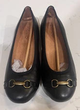 NEW Vionic Ballet Flat Delanie Women's 7 Leather Shoe Arch Support Orthotic NWOT
