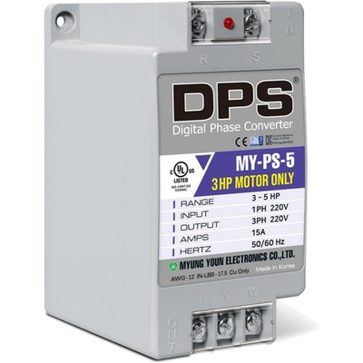 #ad Single Phase to Three Phase Power Converter 5HP 3HP Motor Listed Easy Use $322.99