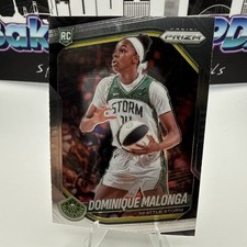 2025 Panini Prizm WNBA Dominique Malonga Rookie RC Base #116 Storm