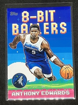 2025-26 Topps 8-Bit Ballers Anthony Edwards #8B-18