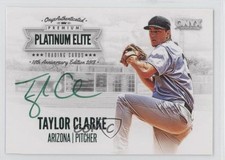 2018 Onyx Platinum Elite Green Auto 44/50 Taylor Clarke #PE-TC Auto 00gy