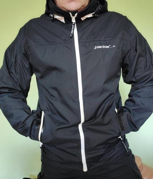 Men Lloyd Baker Jacket Black Nylon 42 / XL / 50