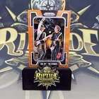 The Rolling Stones Panini Prizm 2025 Rolling Stones Orange Wave Prizm /259 #15