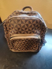 Brown Mini Backpack