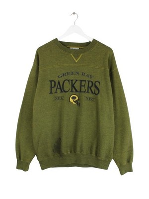 Lee 90s Vintage NFL Green Bay Packers Sweater Grün M Herren