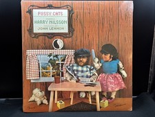 HARRY NILSSON Produced By John Lennon &lrm;&ndash; Pussy Cats 1974 LP SEALED CPL1-0570