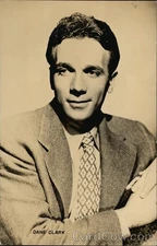 Actor Dane Clark Head Shot Original Vintage Real Photo Postcard RPPC