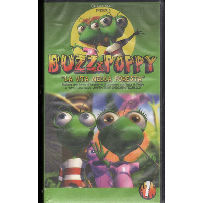 Buzz & Poppy: Das Leben im Wald 1 VHS Univideo - CVS5001 Sealed