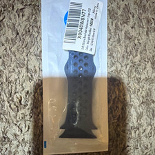 Soft Silicone Breathable Strap for Apple Watch 42/44/45/49mm S/M Blue/Black