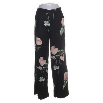 Carin Wester, Palazzohose, Größe: 34, Schwarz/Pink/Grün/Weiß, Viskose #yi4