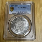 1878 8TF $1 Morgan Silver Dollar MS62 PCGS Philadelphia US Mint