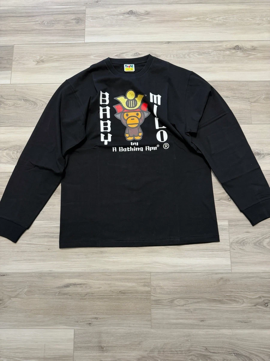 なーさん専用a bathing ape long sleeve t-shirt A Bathing Ape Cotton Long Sleeve T-Shirts for Men for sale | eBay