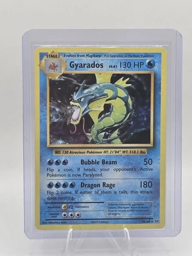 Pokémon Gyarados Holo Rare TCG Card 34/108 Evolutions 2016