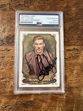 Jax Taylor IP Signed Allen & Ginter Card Psa Dna Slab Vanderpump Rules Auto