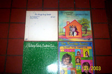 THE PARTRIDGE FAMILY 4 VINYL LP lot: NOTEBOOK / DATE / CHRISTMAS / GR HITS