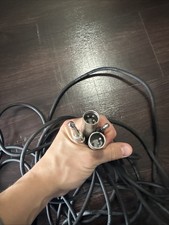 16Ft XLR 3-Pin Male to 1/4" Mono Plug Shielded Microphone Mic Audio Cable Cord