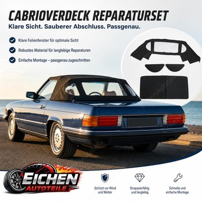 Cabrio Verdeck Schwarz Für Mercedes SL R129 300SL SL320 500SL SL500 90-01 DE