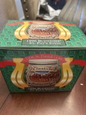 Budweiser 1996 St. Pat’s Stein “Horseshoe Stein” 1996 Saint Patrick's Day