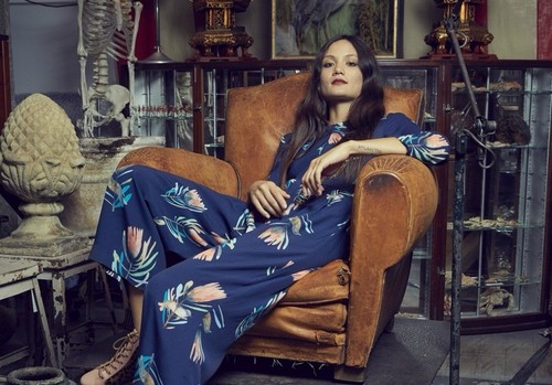 As New! Beautiful GORMAN X Dana Kinter “Protea” jumpsuit pantsuit - size 10