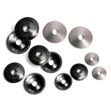 For Harbor Freight Hydraulic Punch Driver Dimple Die Set Steel Backing Discs New