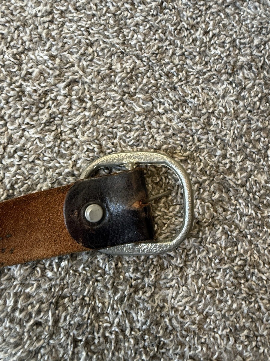 Vintage 1940s 50s Jeweled Studded Belt Motorcycle Western