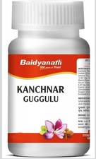 BAIDYANATH AYURVED Kanchnar Guggulu 160 Tablets  An Ayurvedic Formulation ...