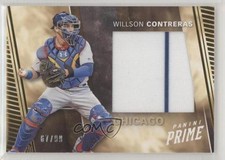 2019 Panini Chronicles Prime Swatches Gold 67/99 Willson Contreras #PS-WC 2t9