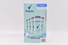 Degree Antiperspirant Deodorant - Shower Clean 2.6oz Pack of 5 Exp: 01/27