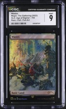 WASTES Secret Lair Foil Rare CGC 9 MTG [Nostalgium]