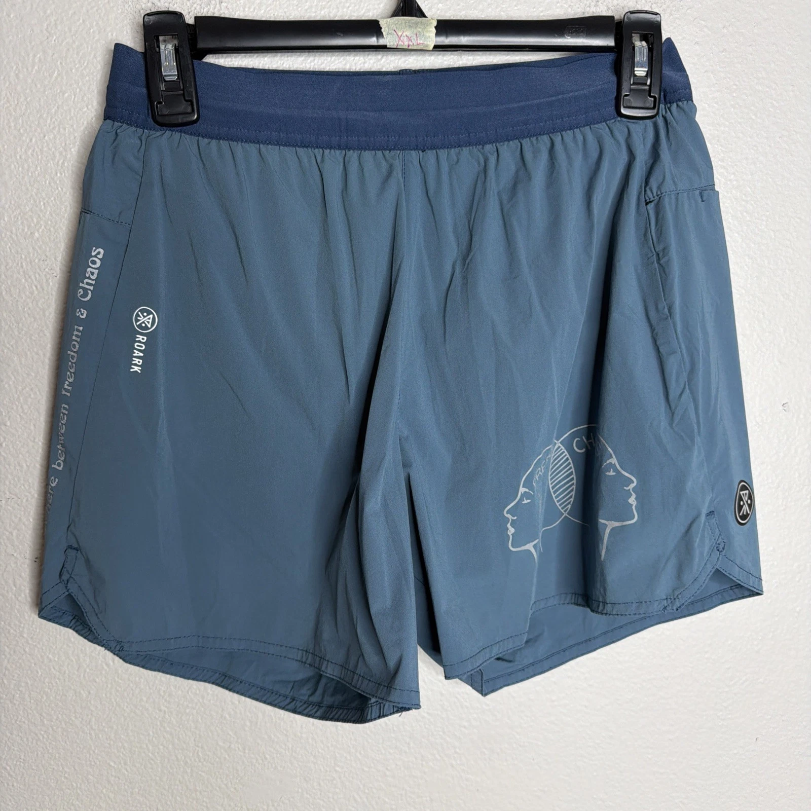 Roark Run Amok Alta 5” Lined Shorts Mens Small Stretch Drawstring Trail Lot Of 2
