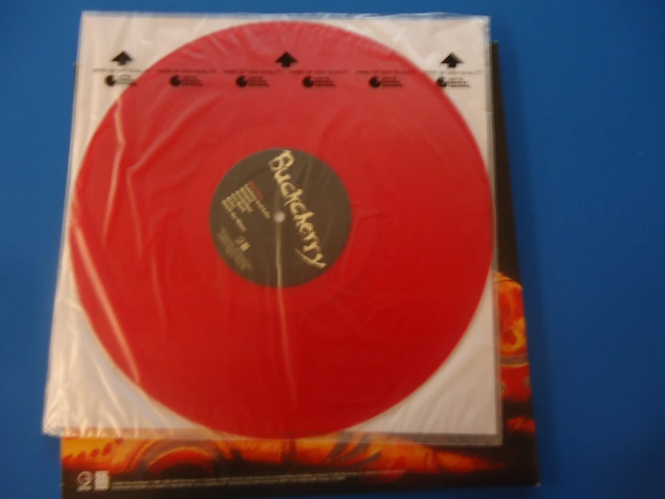 BUCKCHERRY  SELF TITLED RED TRANSPARENT COLORED VINYL LP (2021) - Image 4 of 4