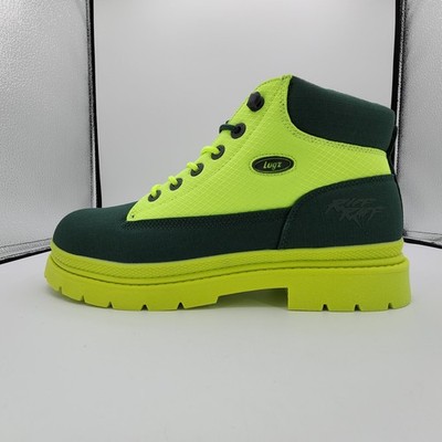 Lugz x Riff Raff Drifter Ripstop Neon Icon Chukka Boots Mens