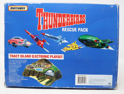 VINTAGE 1994 TYCO MATCHBOX THUNDERBIRDS RESCUE PACK VEHICLE SET