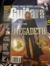 Guitar One Magazine-november 2004 Megadeth Cover. comes Bagged