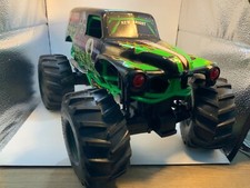 New Bright Grave Digger RC Moster Truck parts or repair. No remote or Battery
