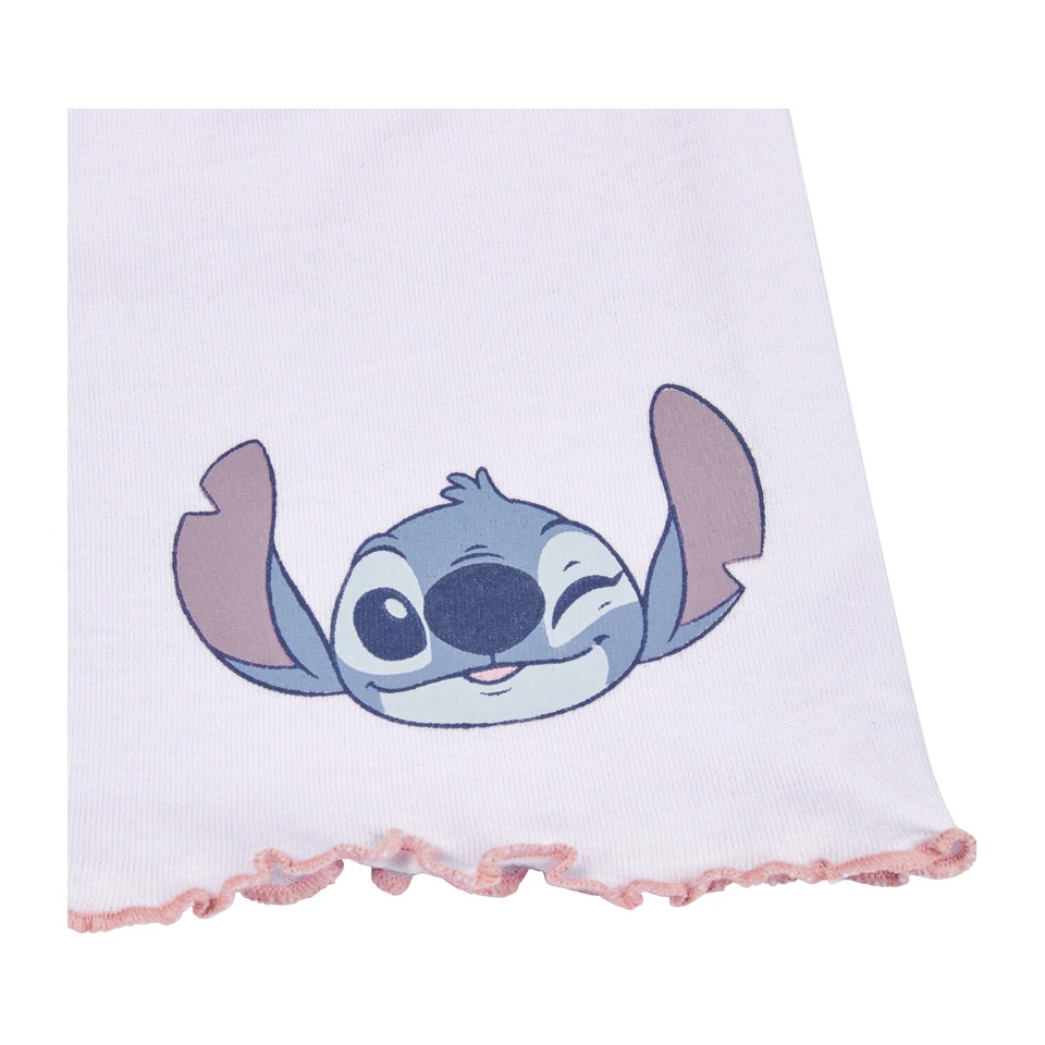 Disney Lilo & Stitch Niñas Conjunto de Camiseta y Pantalones Cortos, Ropa de Costura para Niñas - Imagen 4 de 4
