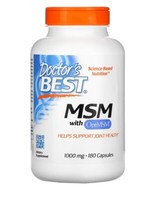 Doctor's Best, Msm With Optimsm, Msm Mit Optimsm, 1.000 Mg, 180 Kapseln