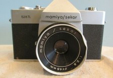 Vintage MAMIYA/SEKOR 528TL Camera 48MM COPAL X UNTESTED