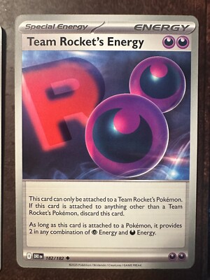 Team Rocket's Energy 182/182 Destined Rivals NM | eBay
