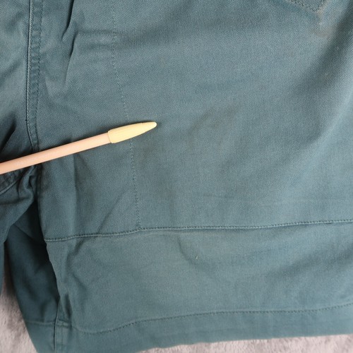 Vintage Patagonia Green Cotton Blend Hiking Shorts Belted Womens Medium M - Picture 21 of 23