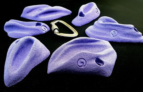 Rock Climbing Holds. Slotted Crimps by Cragdog (NEW HOLDS)