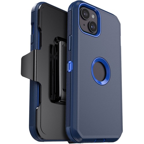 Funda azul a prueba de golpes resistente para iPhone 13 Pro Max/13 Pro + clip para cinturón - Imagen 21 de 26