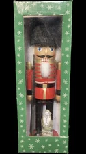 Vintage Santa's Workshop 'French Imperial Guard' Wooden Nutcracker  14"