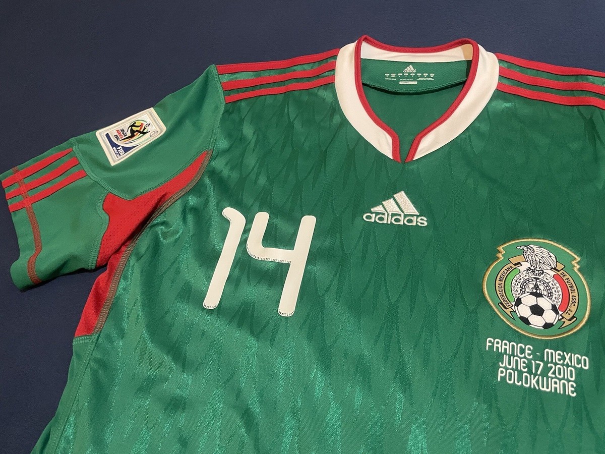 ADIDAS MEXICO vs FRANCE CHICHARITO SOCCER JERSEY SIZES S or M