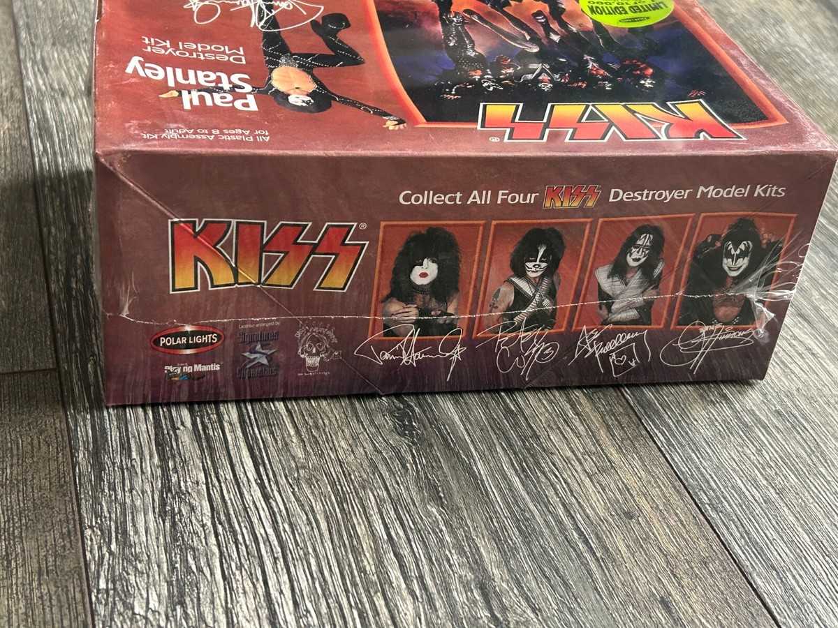 KISS Model Kit Polar Lights Destroyer Paul Stanley SEALED Ltd 1998