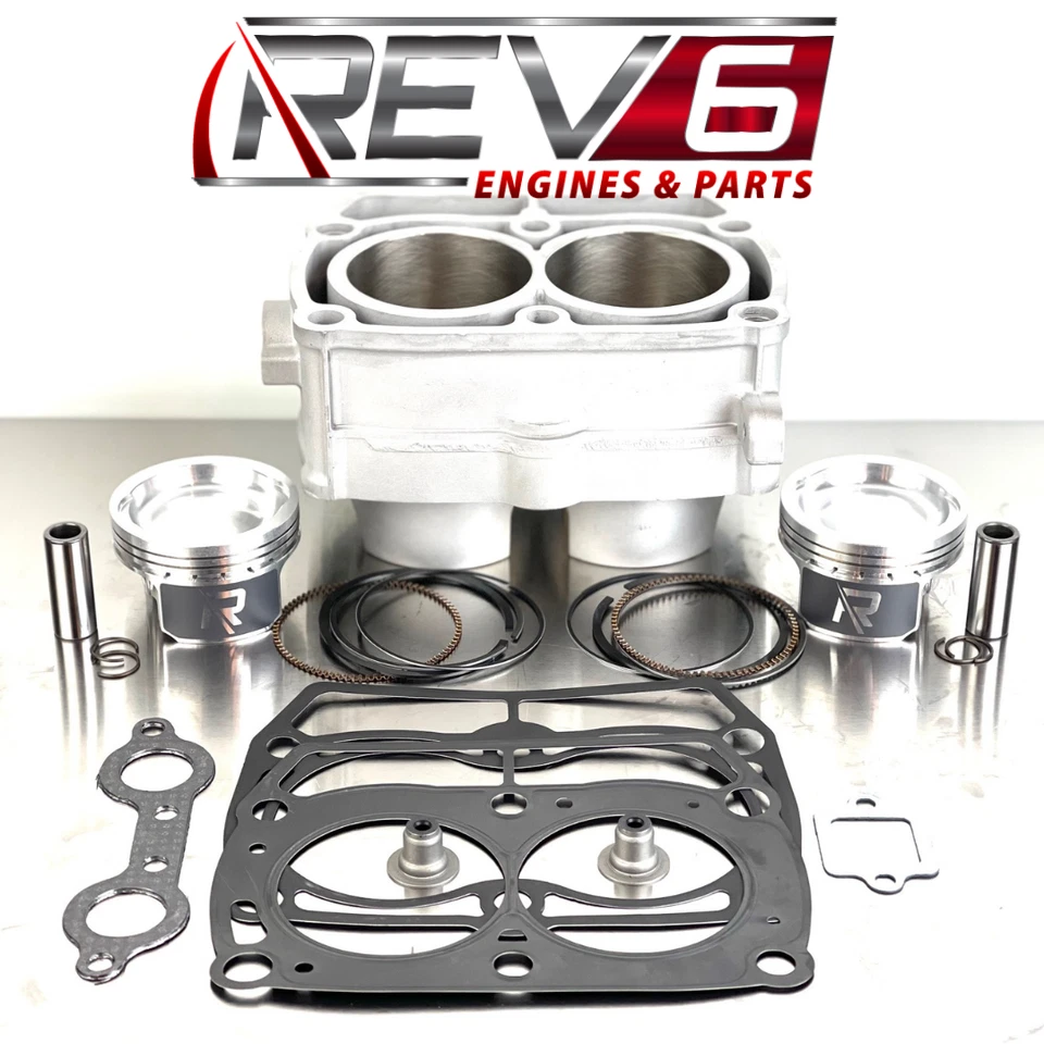 Kit completo de reconstrucción de extremo superior Polaris Ranger 800 EFI XP Crew 1 año de garantía Foto 2 de 4