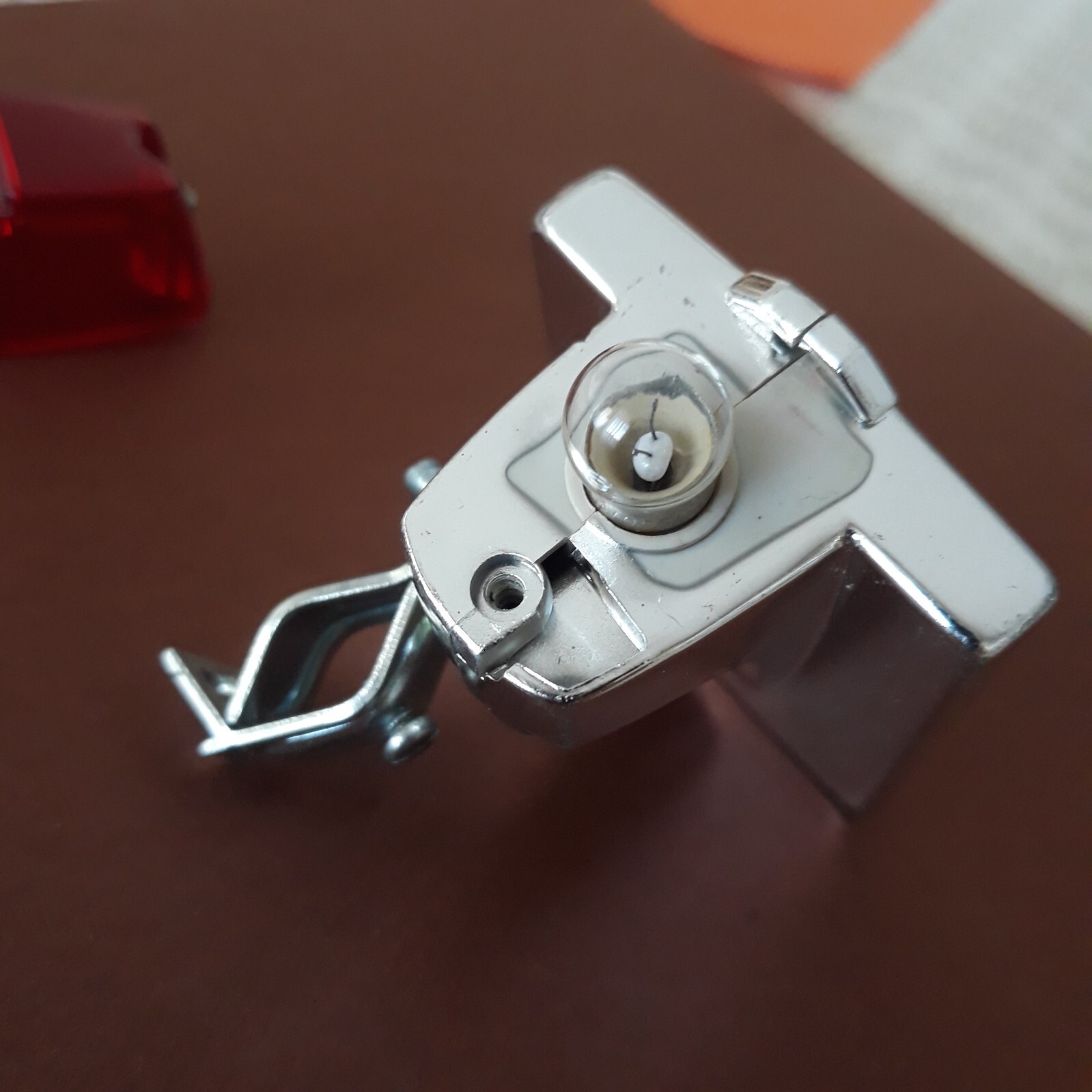 Vintage NOS CIBIE rear light/reflector chainstay clamp France eBay